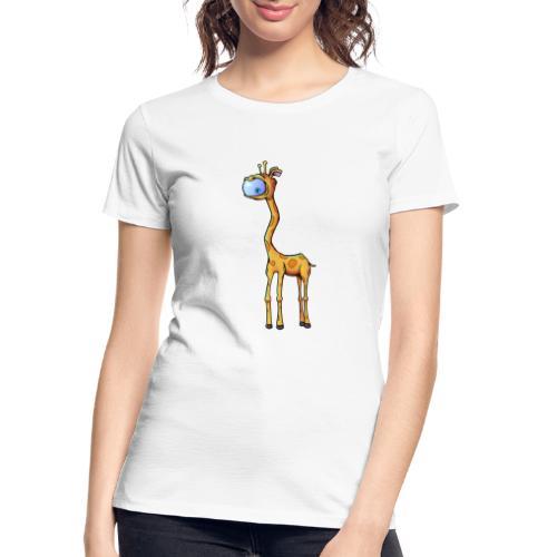 Cyclops giraffe - Women's Premium Organic T-Shirt