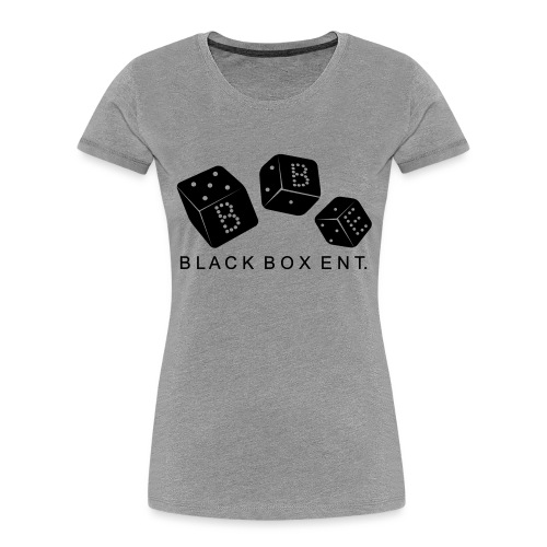 black box_vector - Women's Premium Organic T-Shirt