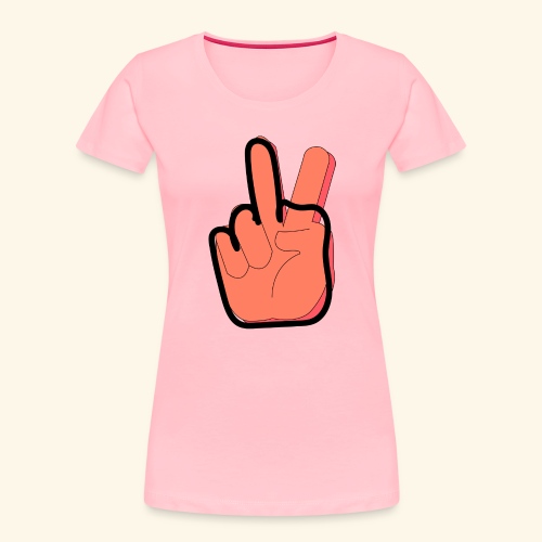 peace off - Women's Premium Organic T-Shirt