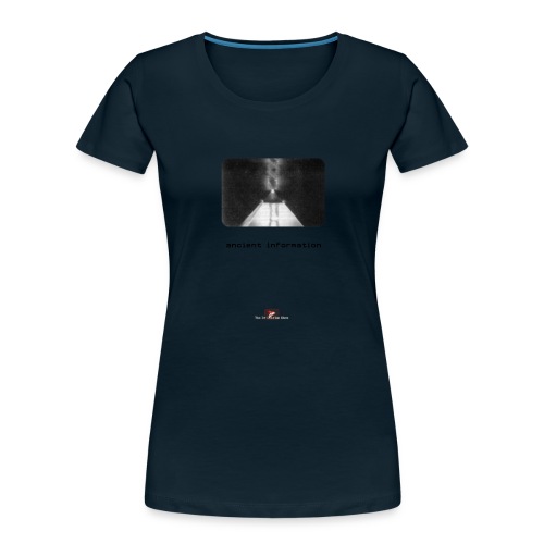 'Ancient Information' - Women's Premium Organic T-Shirt