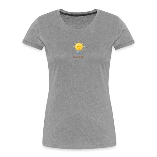 Idea Bulb - Women's Premium Organic T-Shirt