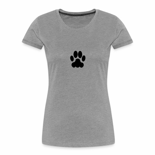 Cat Paw Print - Women's Premium Organic T-Shirt