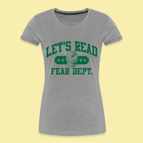 Athletic Green - Inverted for Dark Shirts - Women's Premium Organic T-Shirt