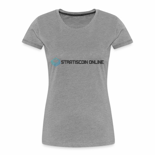 stratiscoin online dark - Women's Premium Organic T-Shirt