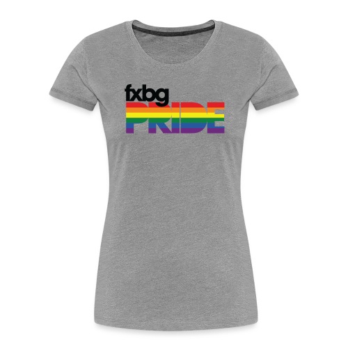 FXBG PRIDE LOGO - Women's Premium Organic T-Shirt