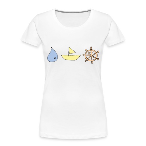 Drop, Ship, Dharma - Women's Premium Organic T-Shirt