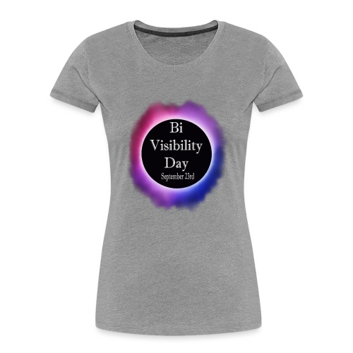 Bi Visibility Day Eclipse Totality Shirt - Women's Premium Organic T-Shirt