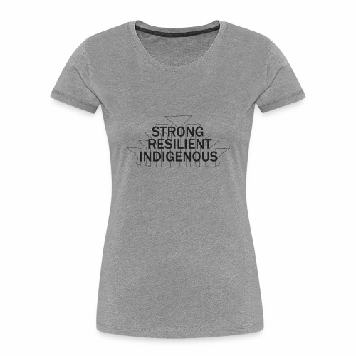 strong resil - Women's Premium Organic T-Shirt