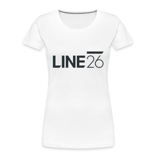 Line26 Logo (Dark Version) - Women's Premium Organic T-Shirt