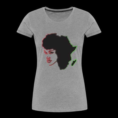 Afrika is Woman - Women's Premium Organic T-Shirt