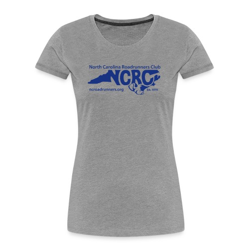 NCRC Blue Logo3 - Women's Premium Organic T-Shirt