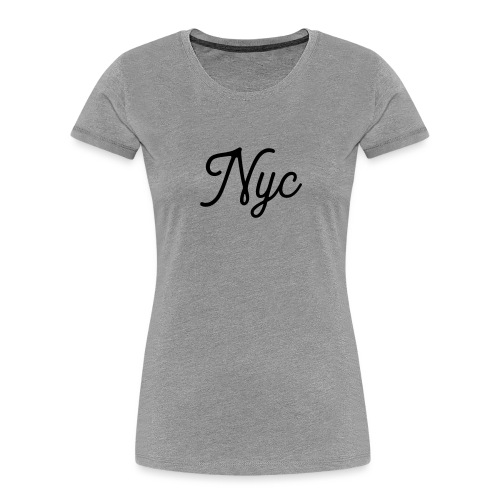 NYC Serif T-Shirt - Women's Premium Organic T-Shirt