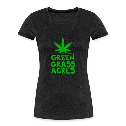 GreenGrassAcres Logo - Women's Premium Organic T-Shirt