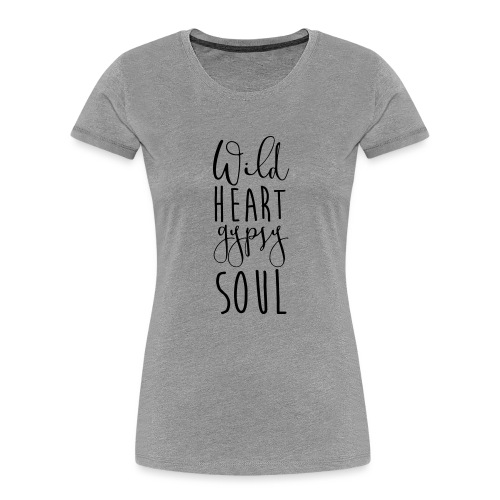 Cosmos 'Wild Heart Gypsy Sould' - Women's Premium Organic T-Shirt