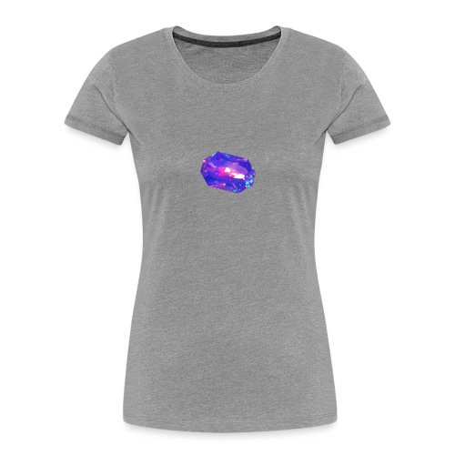 Amethyst Birthstone - Women's Premium Organic T-Shirt