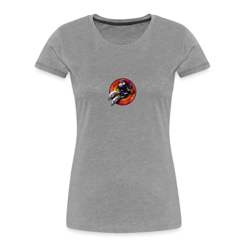 Groovy Ninja Logo - Women's Premium Organic T-Shirt