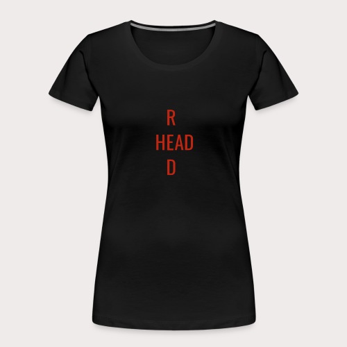 T Red Head - Women's Premium Organic T-Shirt