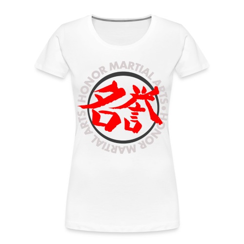 Honor Martial Arts Kanji Design Light Shirts - Women's Premium Organic T-Shirt