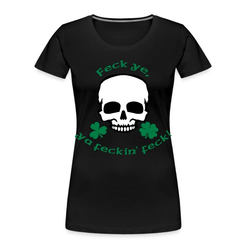 feckinfeck - Women's Premium Organic T-Shirt