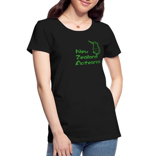 New Zealand Aotearoa - Women's Premium Organic T-Shirt
