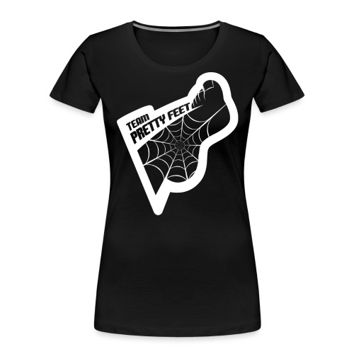 Team Pretty Feet™ Spooky Tootsies - Women's Premium Organic T-Shirt