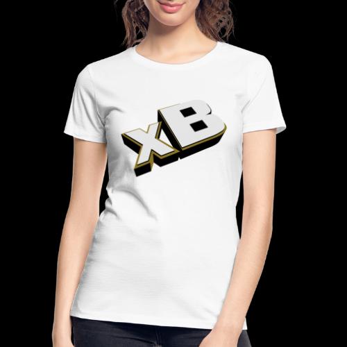 xB Logo (Gold) - Women's Premium Organic T-Shirt