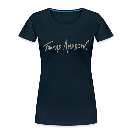Thomas Andrew Signature_d - Women's Premium Organic T-Shirt