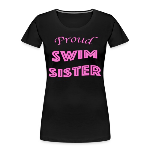 swim sister - Women's Premium Organic T-Shirt