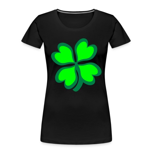 4 leaf clover - Women's Premium Organic T-Shirt