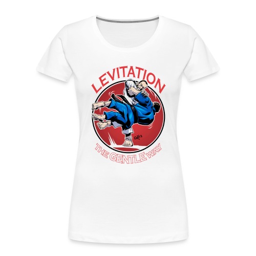 Judo Shirt - Levitation for dark shirt - Women's Premium Organic T-Shirt