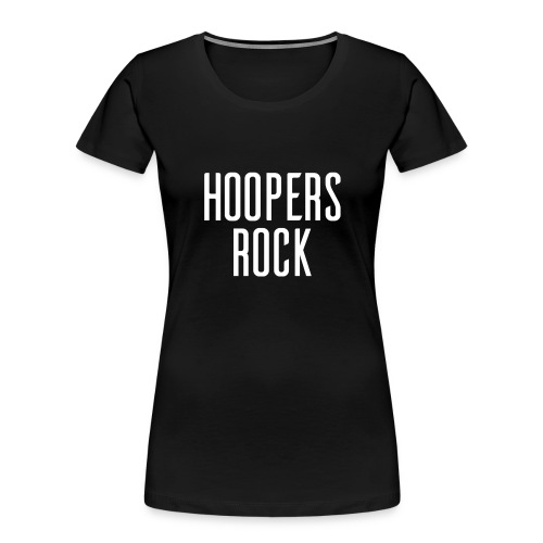 Hoopers Rock - White - Women's Premium Organic T-Shirt
