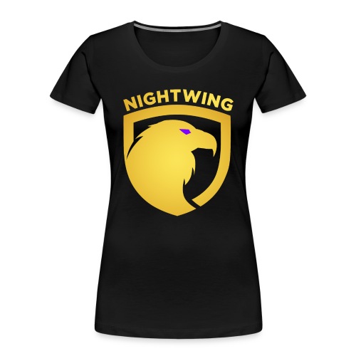Nightwing Gold Crest - Women's Premium Organic T-Shirt