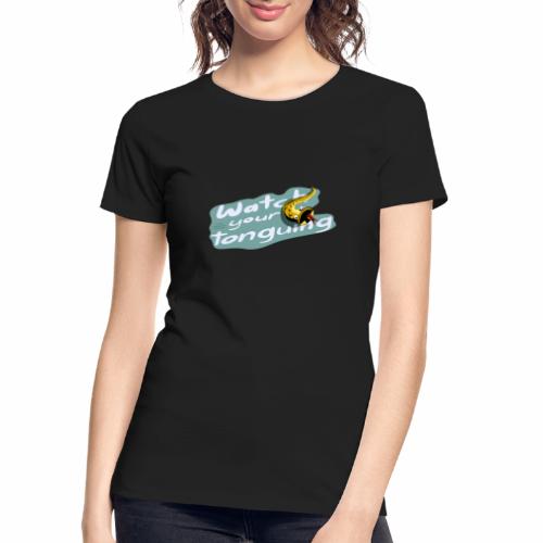 Saxophone players: Watch your tonguing! · green - Women's Premium Organic T-Shirt