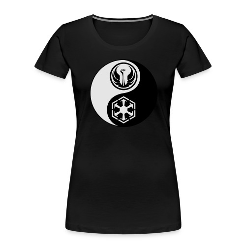 Star Wars SWTOR Yin Yang 2-Color - Women's Premium Organic T-Shirt