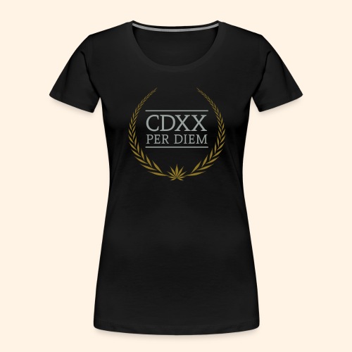 CDXX Per Diem - Women's Premium Organic T-Shirt