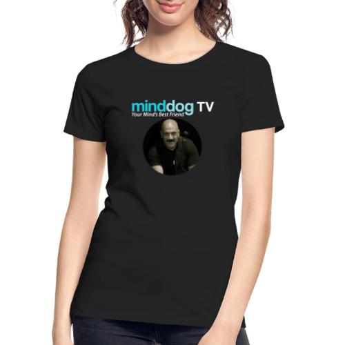 MinddogTV Logo - Women's Premium Organic T-Shirt