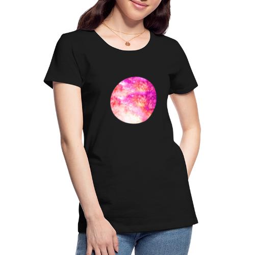Hot Pink and Orange Sky - Women's Premium Organic T-Shirt