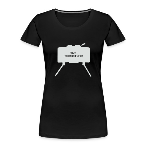 Claymore Mine (Minimalist/Light) - Women's Premium Organic T-Shirt