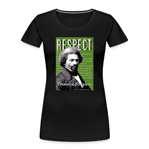 F. Douglass Classic - Women's Premium Organic T-Shirt