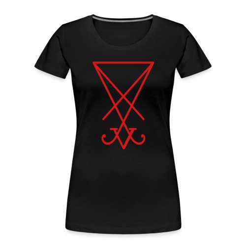 Lucifer Sigil - Women's Premium Organic T-Shirt