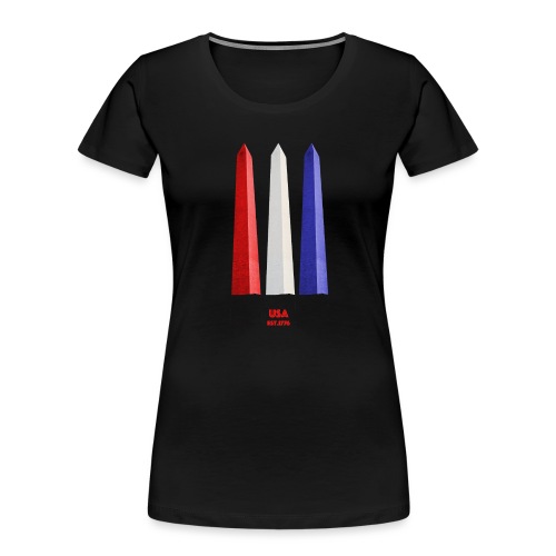 USA T. - Women's Premium Organic T-Shirt