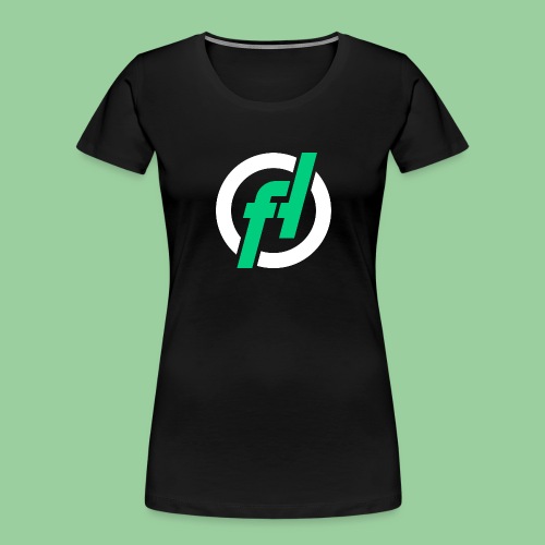 Fallout-Hosting Official Icon - Women's Premium Organic T-Shirt