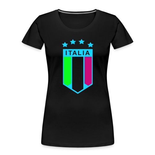 4 Star Italia Shield - Women's Premium Organic T-Shirt