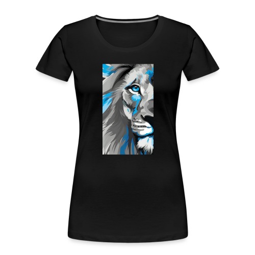 Blue lion king - Women's Premium Organic T-Shirt