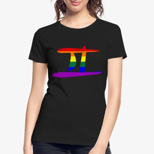 LGBT Gay Pride Flag Gemini Zodiac Sign - Women's Premium Organic T-Shirt