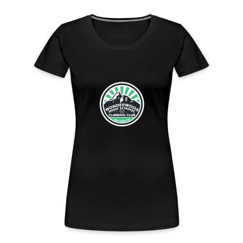 Wonderwood High Climbing Club - Women's Premium Organic T-Shirt