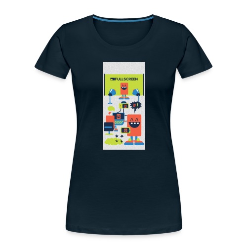 iphone5screenbots - Women's Premium Organic T-Shirt