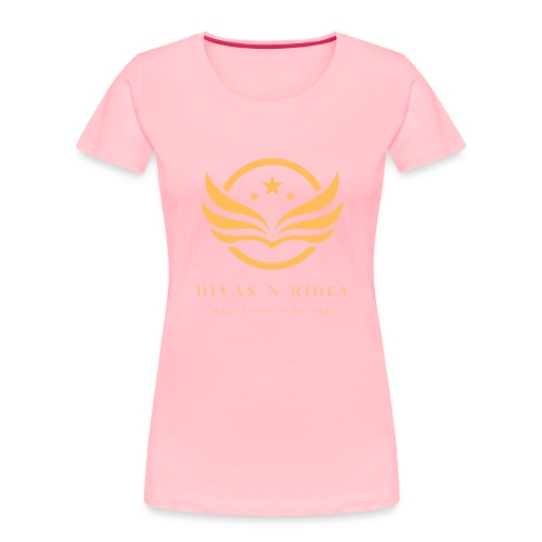 Divas N Rides Wings1 - Women's Premium Organic T-Shirt