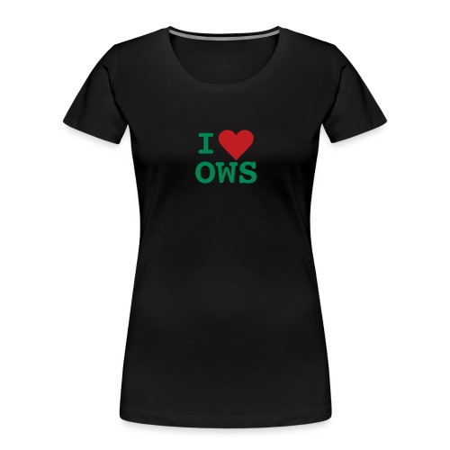 I OWS - Women's Premium Organic T-Shirt