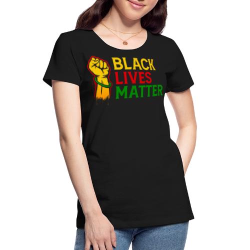 Black Lives Matter - Women's Premium Organic T-Shirt